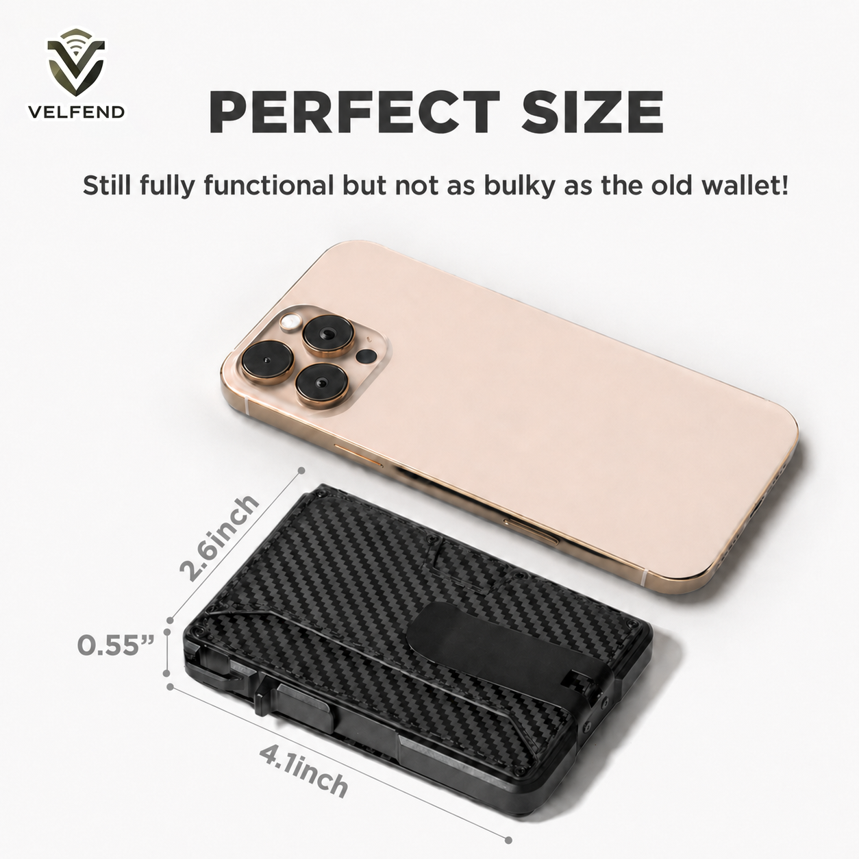 Velfend® Tactical Wallet - Military Limited Issue - The Wallet That Holds the Most Cards in the World