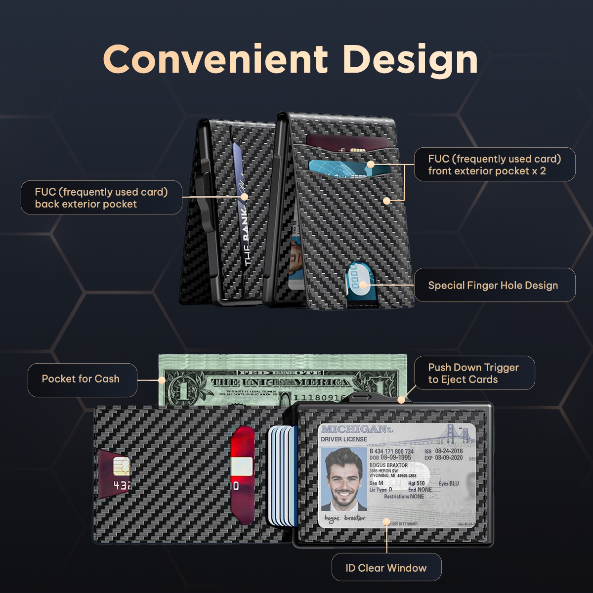 Aristo Vault® Wallet Upgraded Version 2.0 With Cash Slot