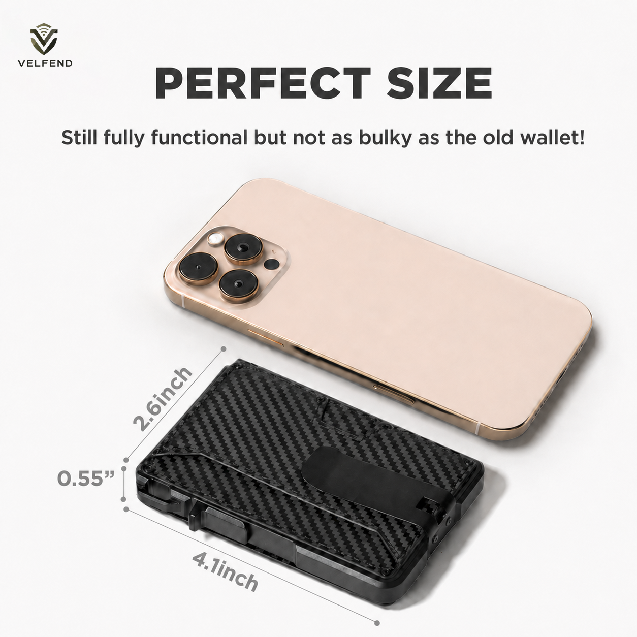 Velfend® Tactical Wallet - Military Limited Issue - The Wallet That Holds the Most Cards in the World