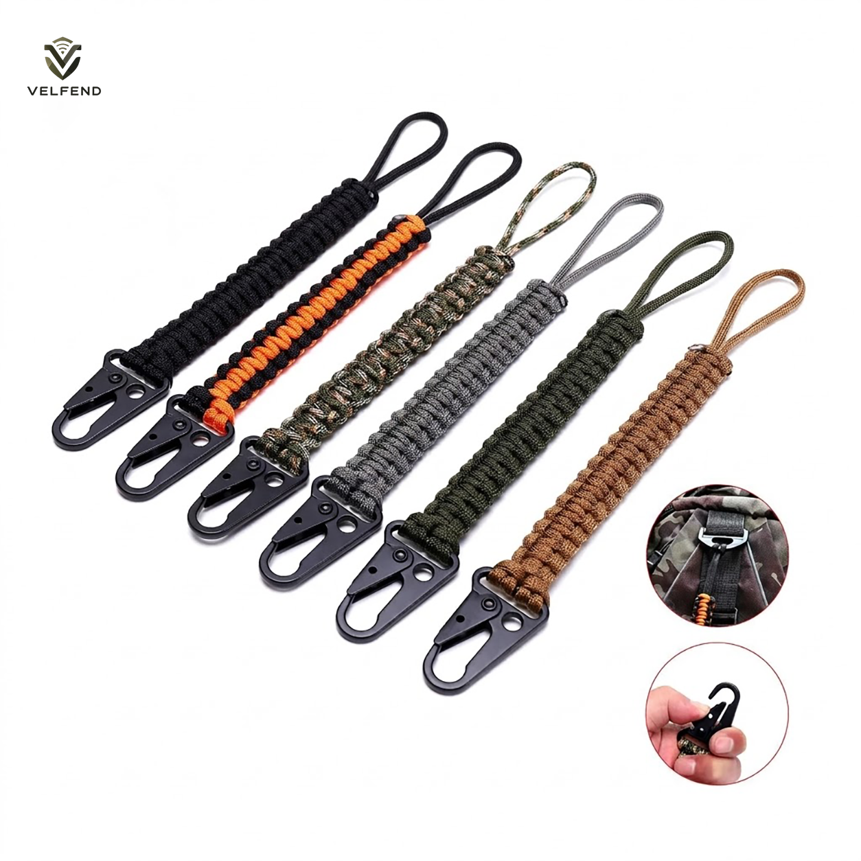 Velfend® Paracord Tactical Tether