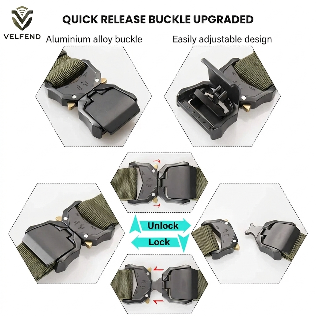 Velfend® The Tactical Belt