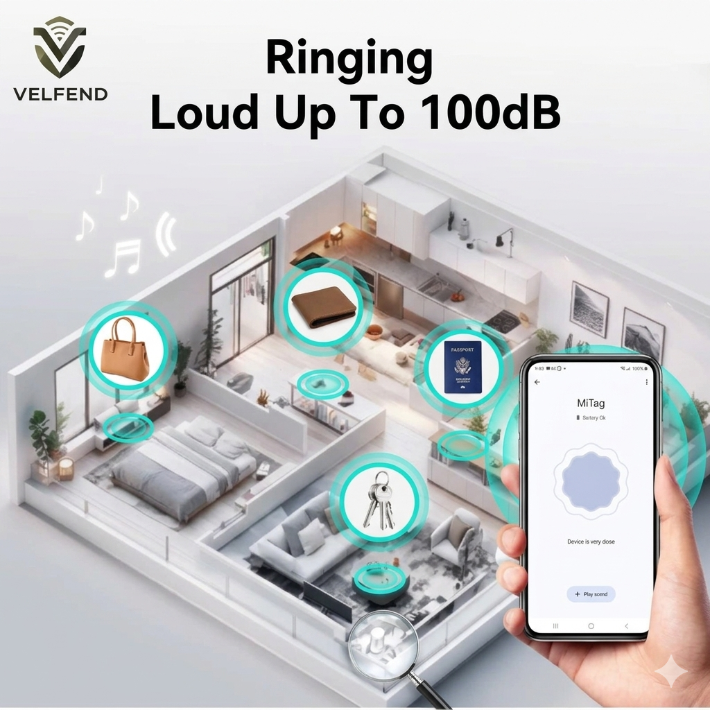 Velfend® Tracker Card