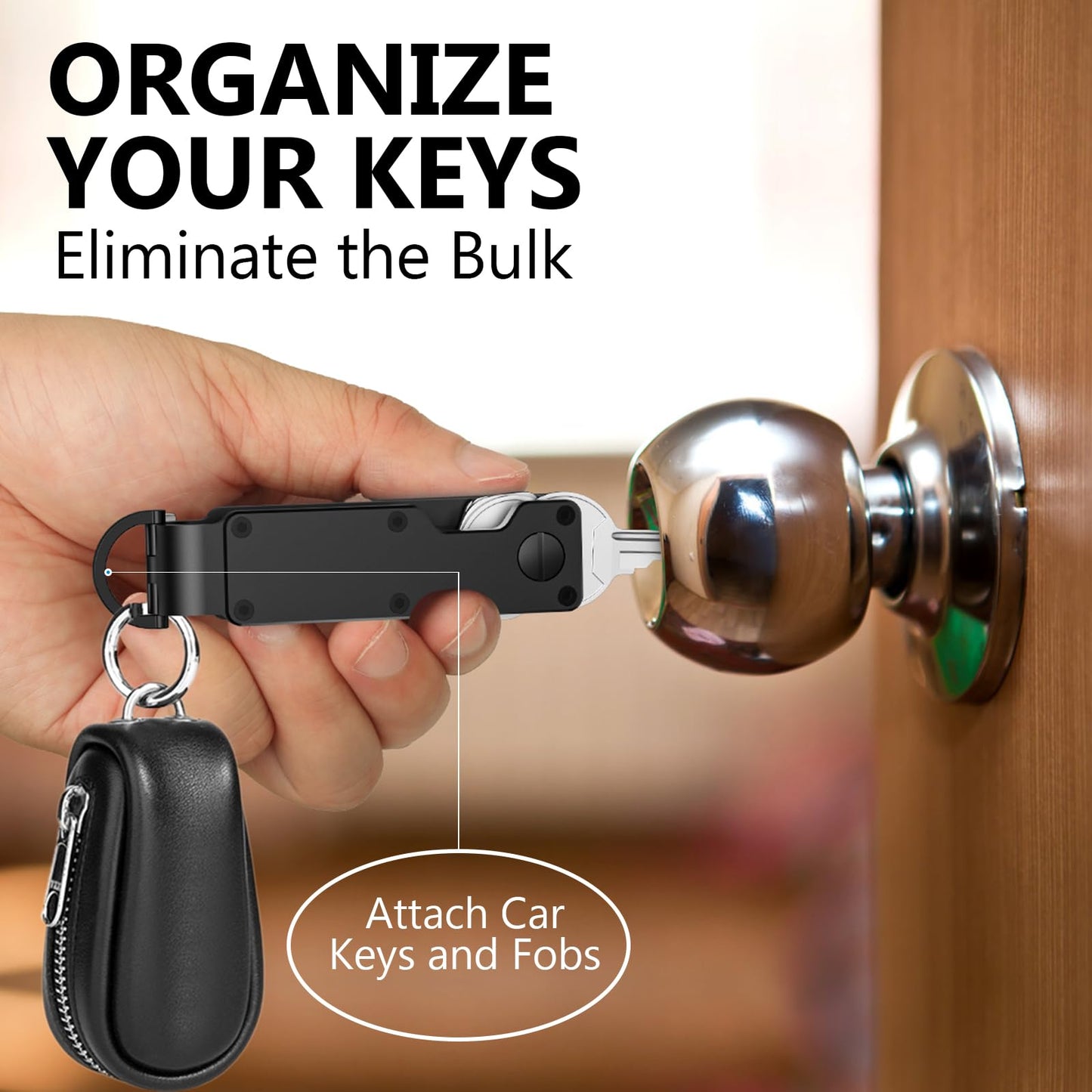 Aristo Vault® Metal Key Chain Holder