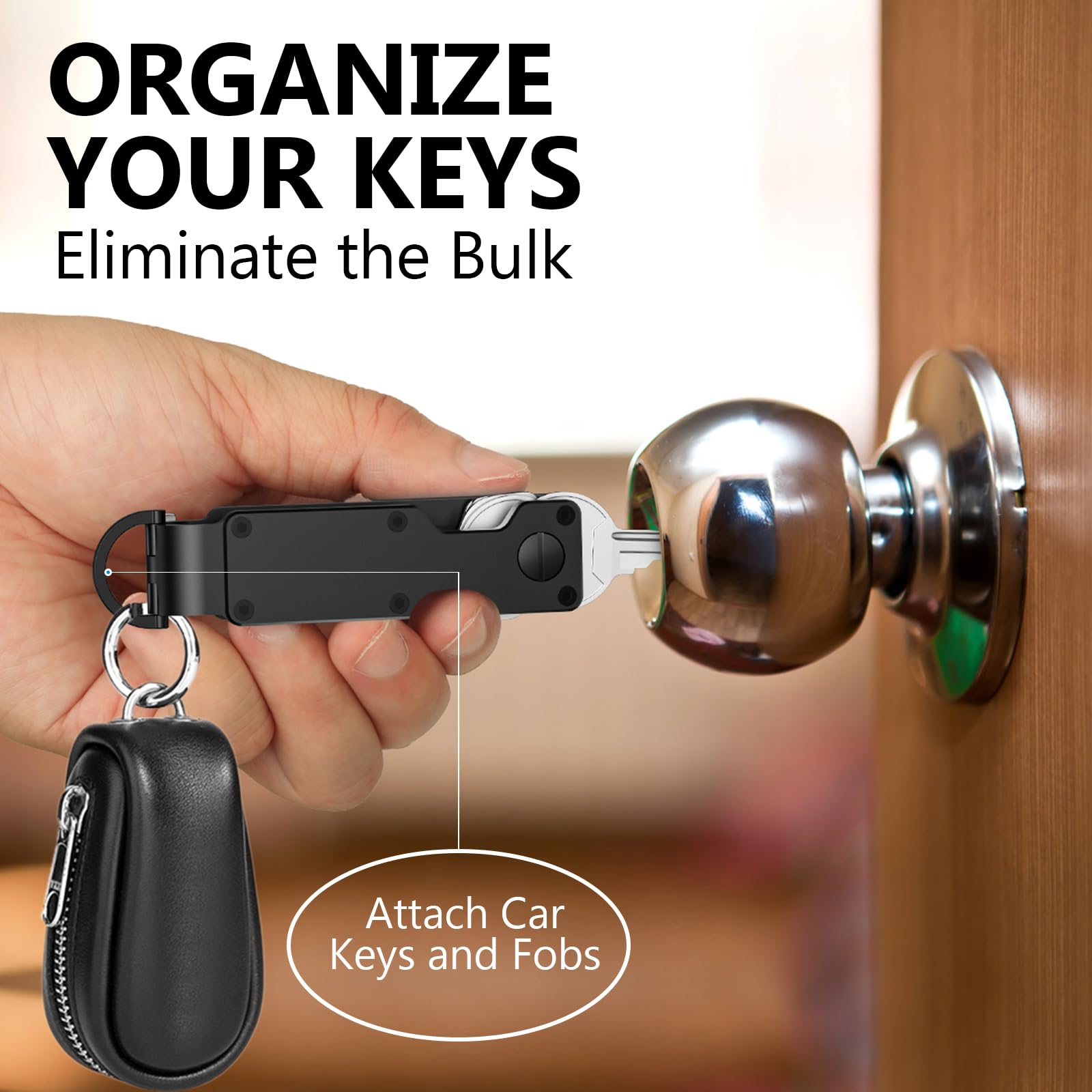 Aristo Vault® Metal Key Chain Holder