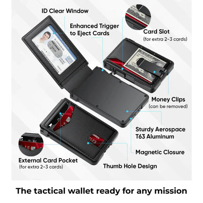Aristo Vault® Tactical Wallet - Military Limited Issue - The Wallet That Holds the Most Cards in the World